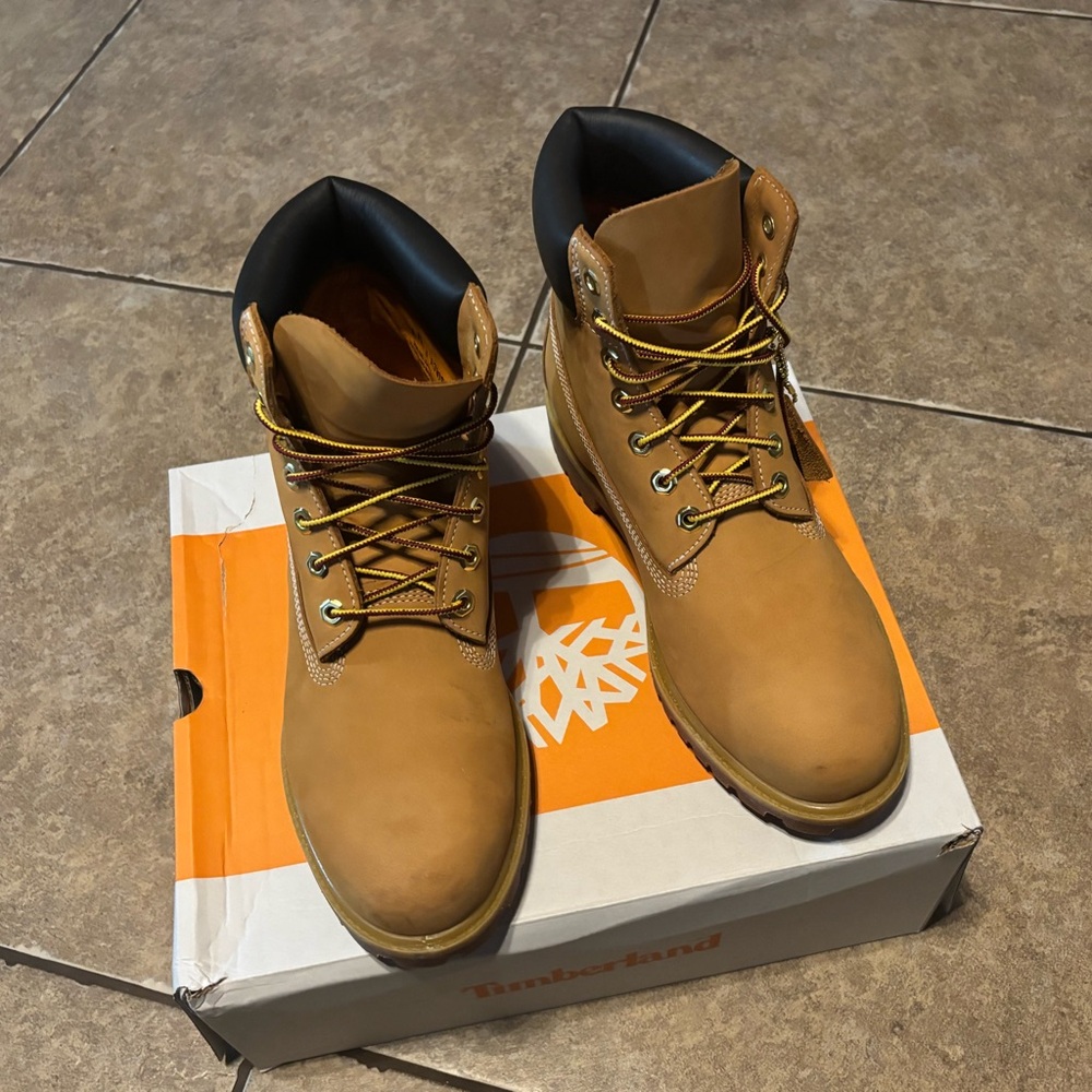 Timberland Men's Brown Leather Boots